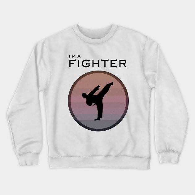 The Karate Kid !!! Crewneck Sweatshirt by adityawagaskar